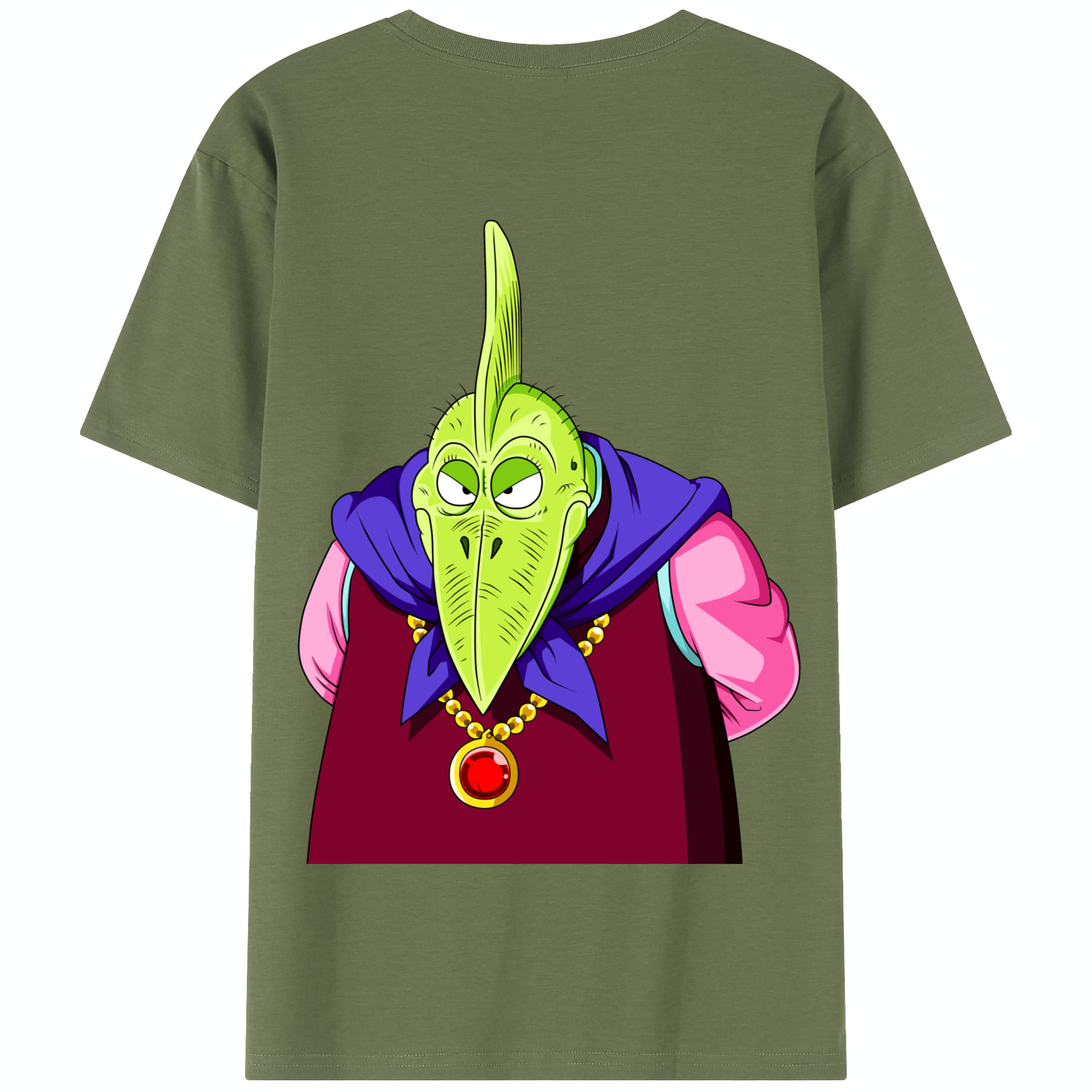 （画像用） ドラゴンボール DRAGON BALL 綿100％半袖Tシャツ（背面プリント）